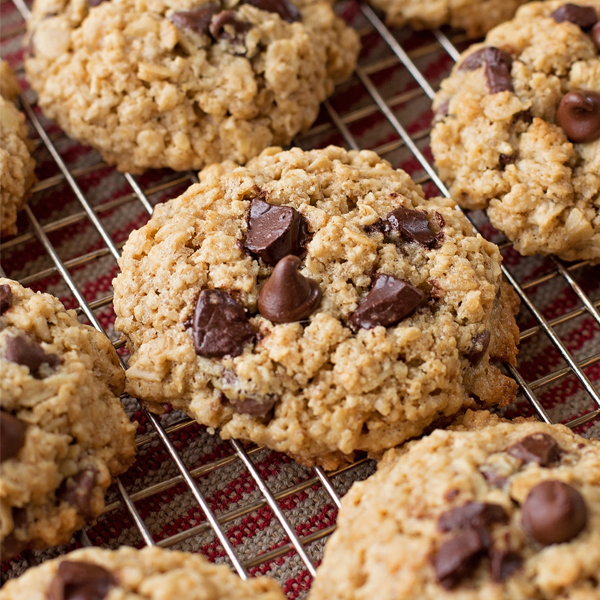 Flourless & Egg-Free: Craft Chewy Grain-Free Oatmeal Chocolate Chip Cookies